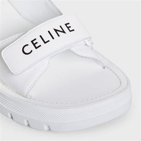 CELINE LEO SCRATCH SANDAL in CALFSKIN 